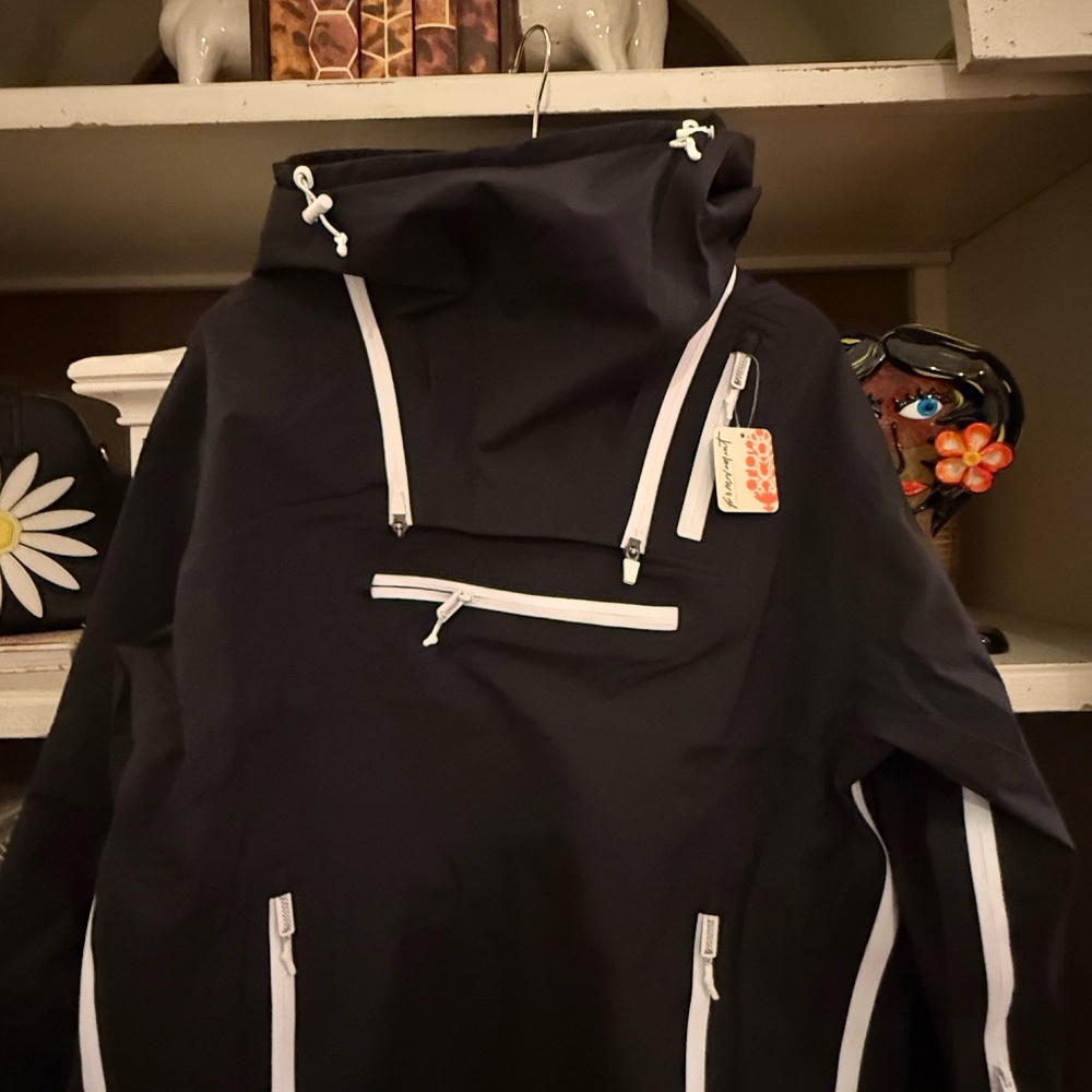 FP  Movement  Free People Blizzard Bliss Ski Jacket Hooded Snowboarding  XS coat - Picture 4 of 8